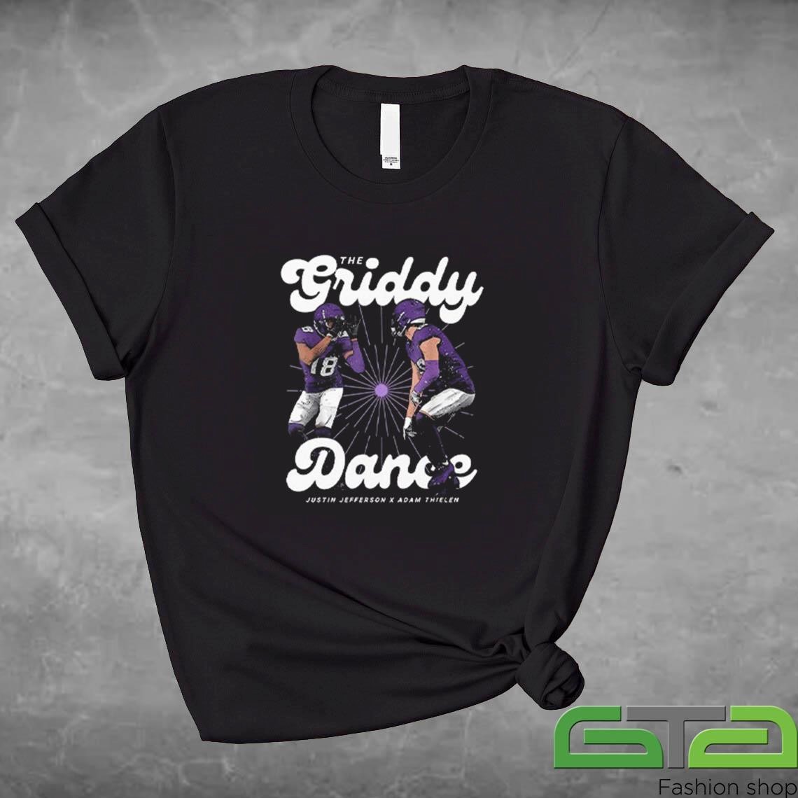 Justin Jefferson x Adam Thielen Griddy Dance Shirt