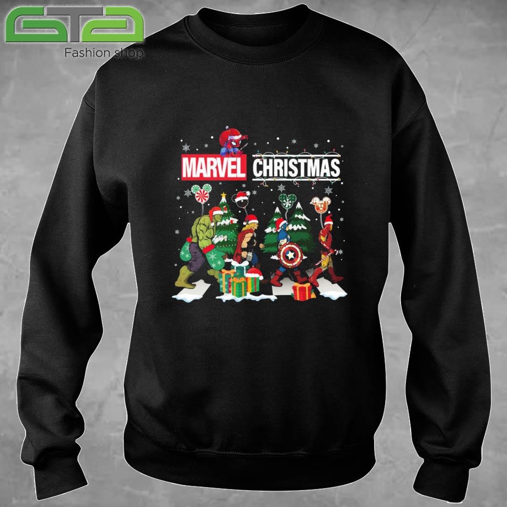 Marvel Christmas Superhero Avengers Team Xmas 2024 Sweatshirt