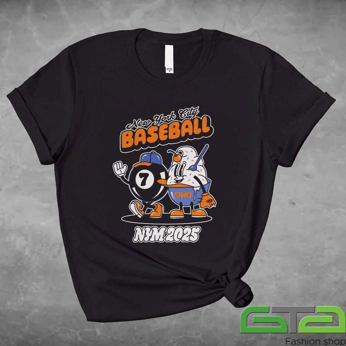 New York City Baseball Nym 2025 Magic 7 Ball Shirt