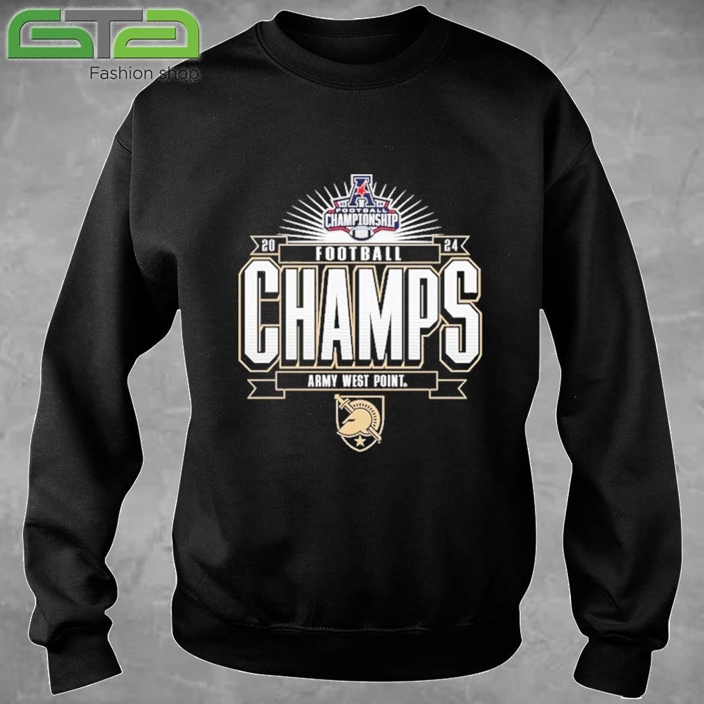 Official 2024 AAC Football Conference Champions Army West Point T-shirt