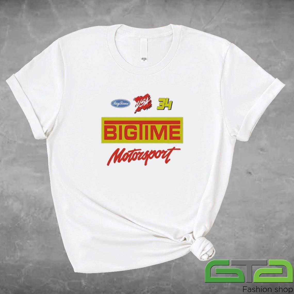 Official 2024 Big Time Motorsport Logo T-shirt