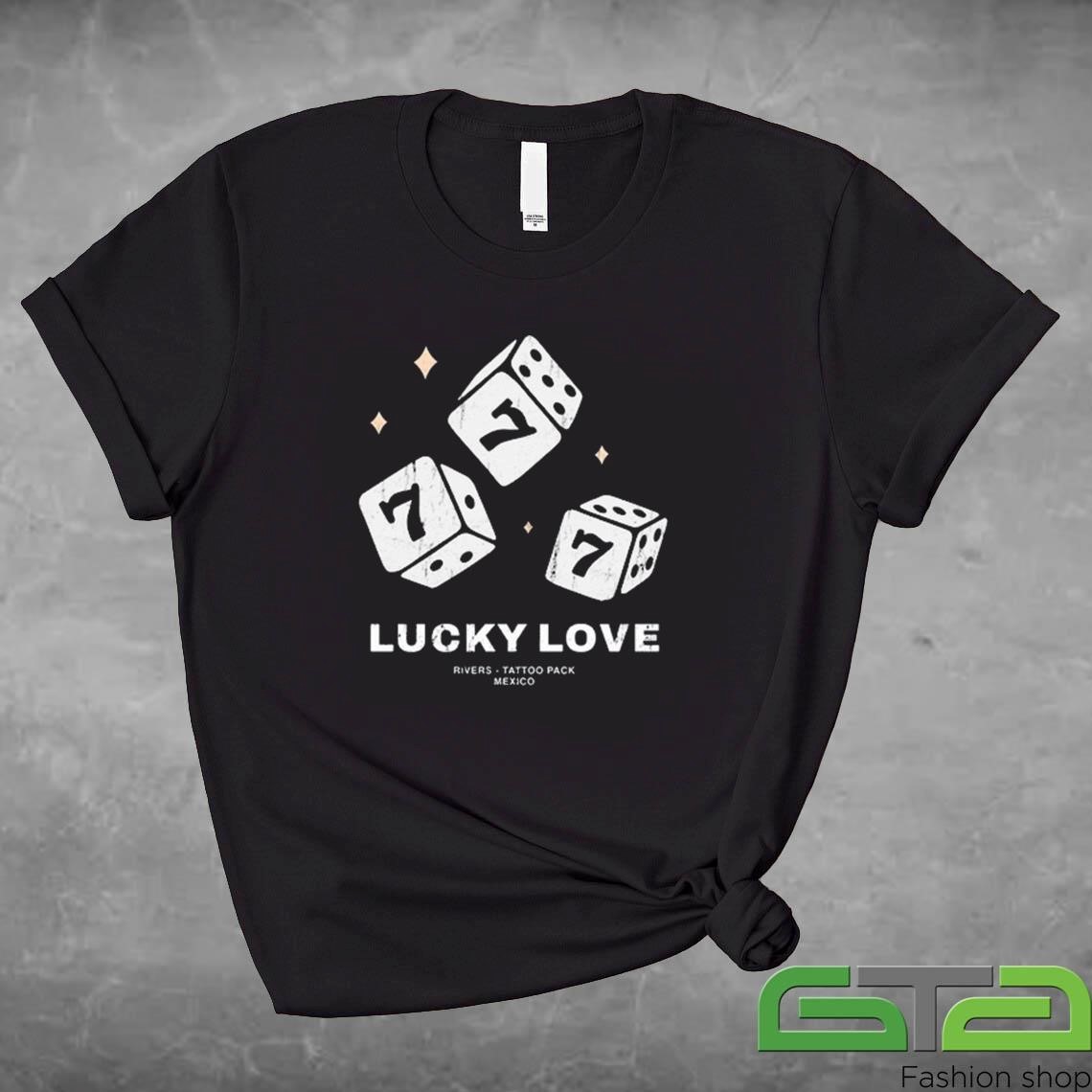 Official 2024 Rivers Lucky Love New T-shirt