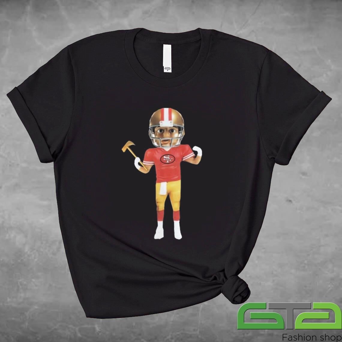 Official 49Ers x Gorf Bobblehead T-shirt