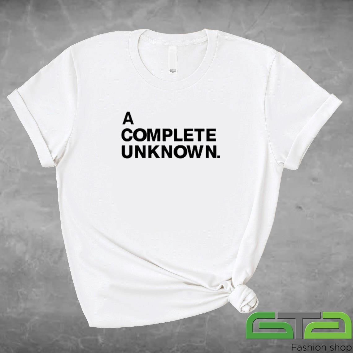 Official A Complete Unknown T-shirt