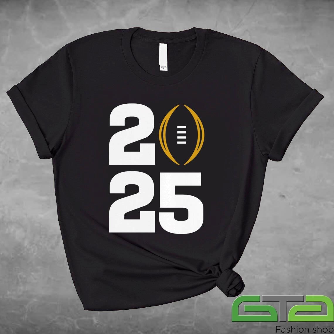 Official Black College Football Playoff 2025 National Championship Game T-shirt