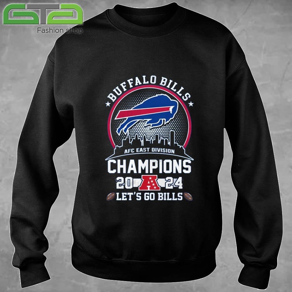 Official Buffalo Bills AFC East Division Champions 2024 Let's Go Bills T-shirt