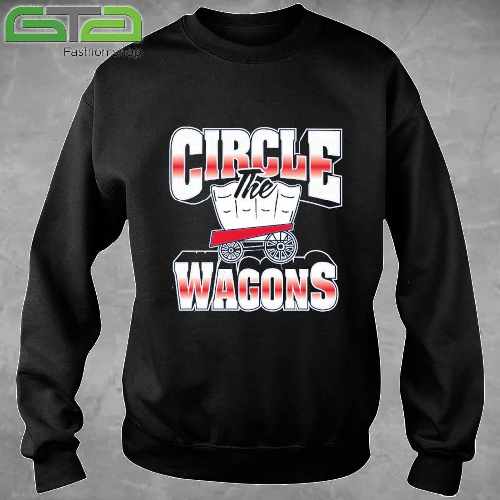 Official Buffalo Circle The Wagons Graphic T-shirt