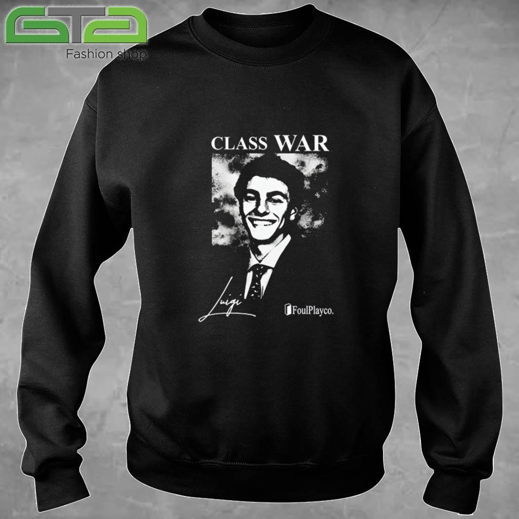 Official Class War Luigi Foulplayco T-shirt