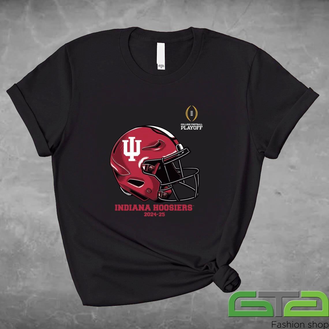 Official College Football Playoff 2025 Indiana Helmet T-shirt