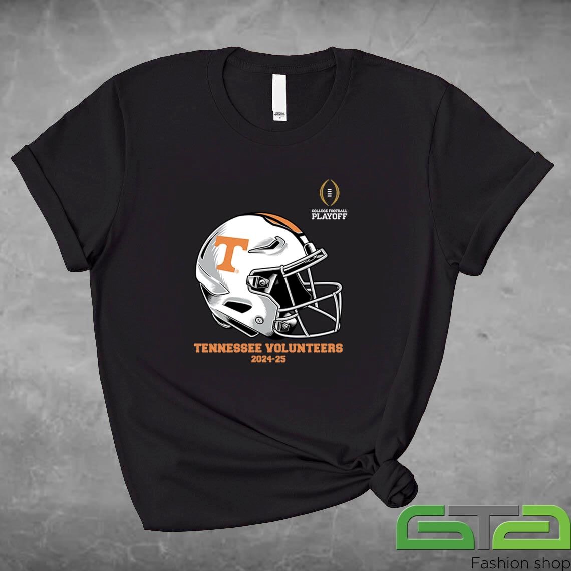 Official College Football Playoff 2025 Tennessee Helmet T-shirt