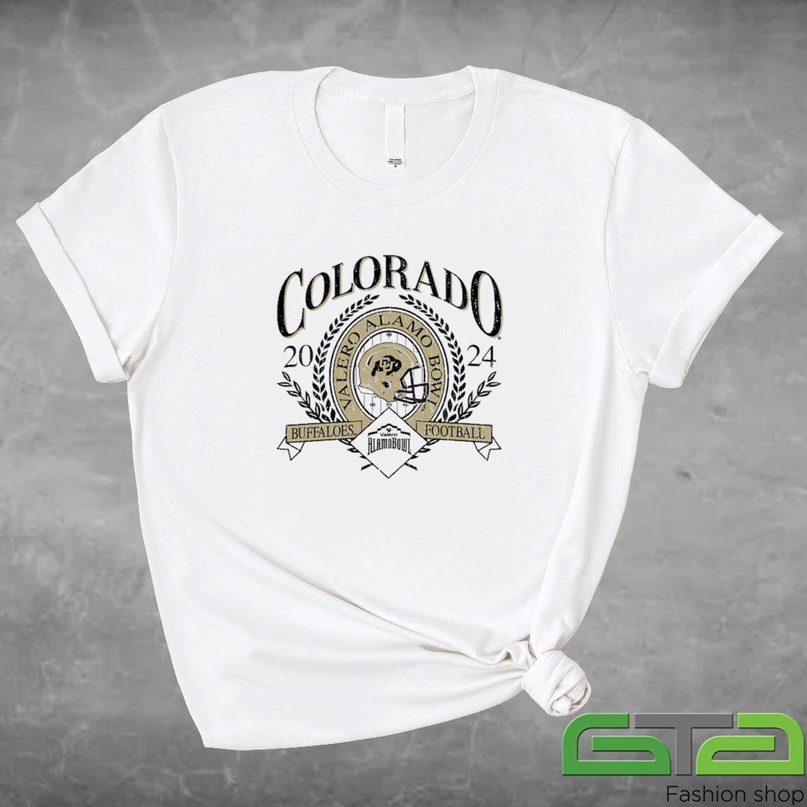 Official Colorado Buffaloes 2024 Alamo Bowl T-shirt