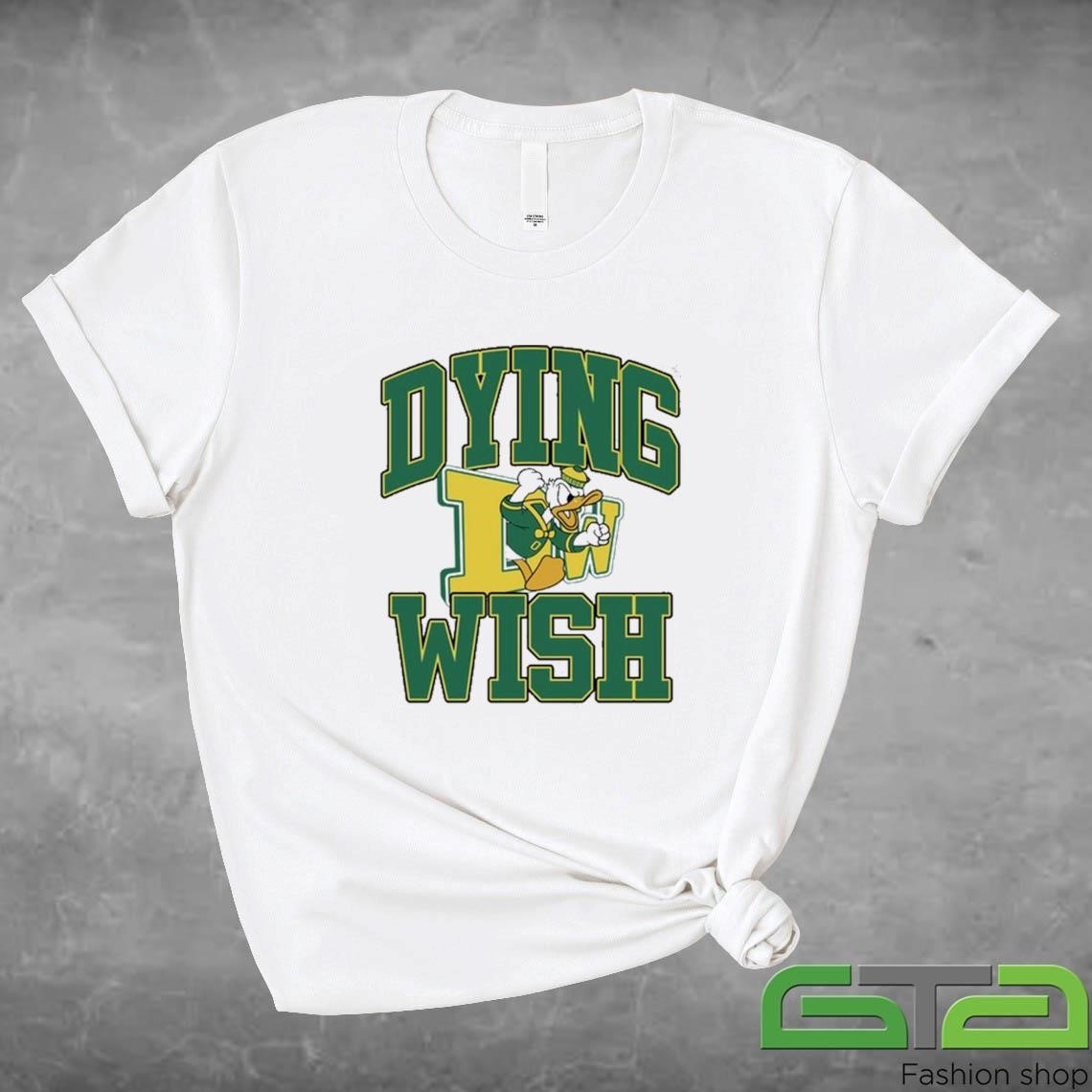 Official Dying Wishmas Donald Duck 2024 T-shirt