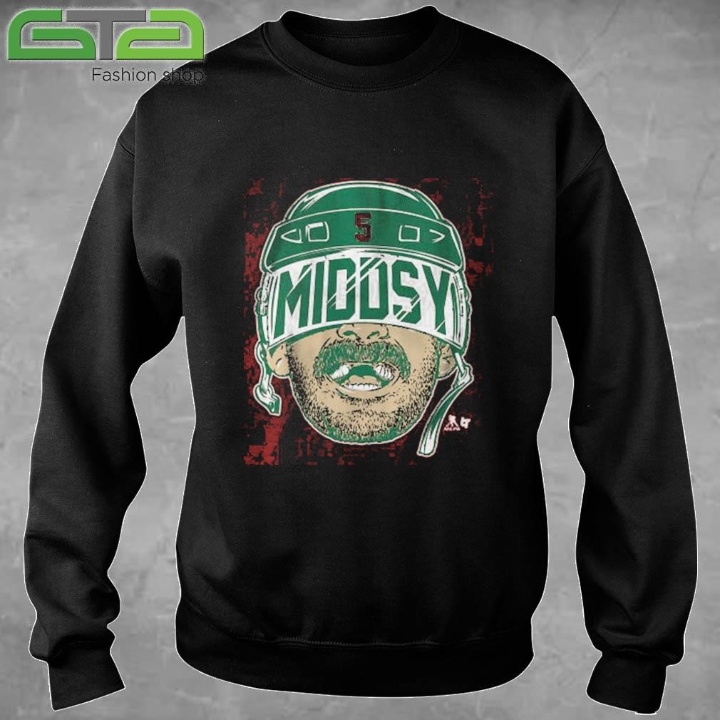 Official Face Jake Middleton Minnesota Wild Middsy T-shirt