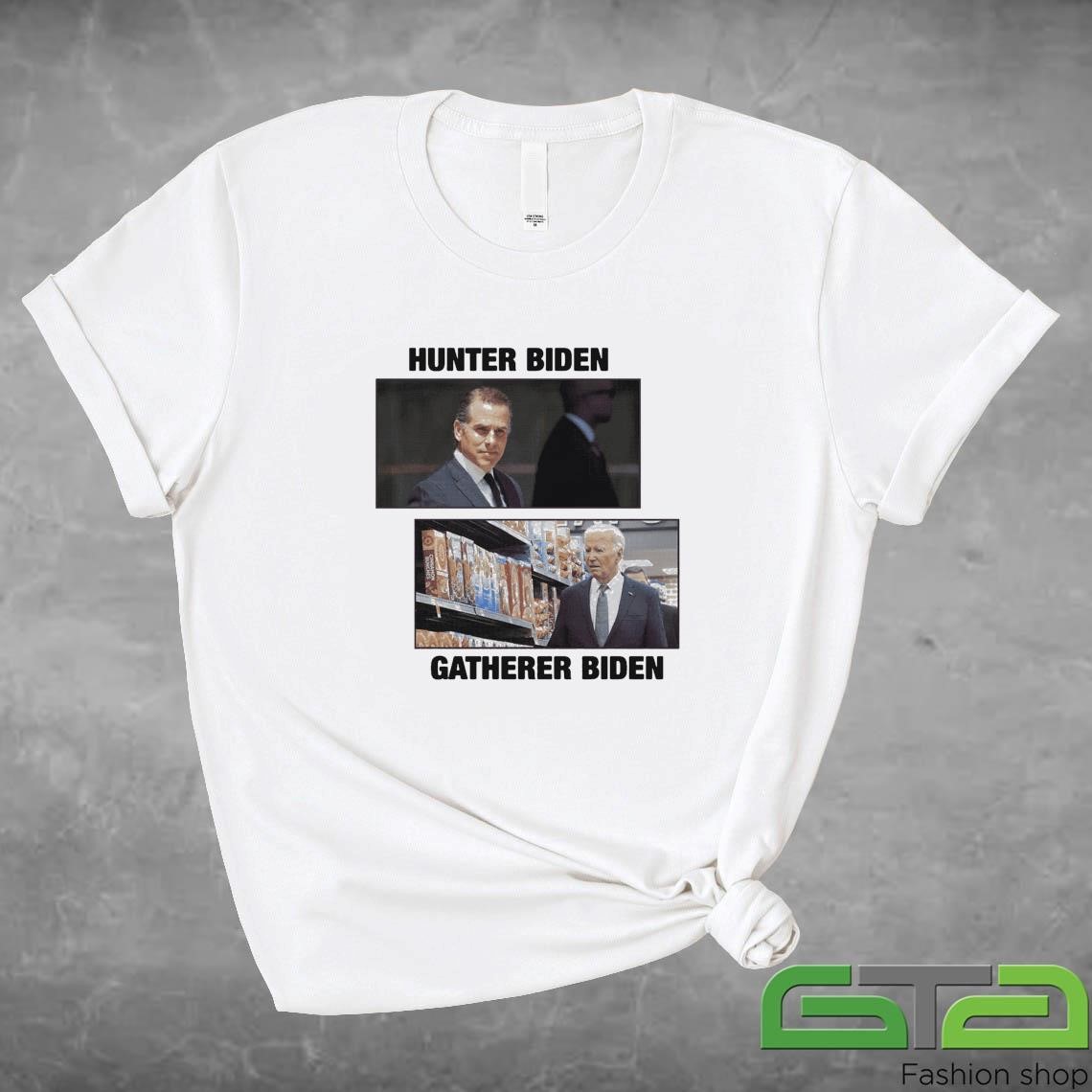 Official Hunter Biden Gatherer Biden T-shirt