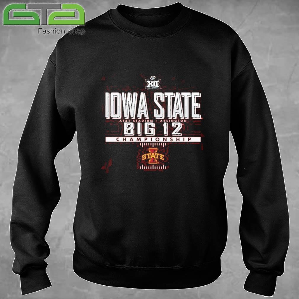 Official Iowa State Cyclones Cardinal 2024 Big 12 Football Championship shirt