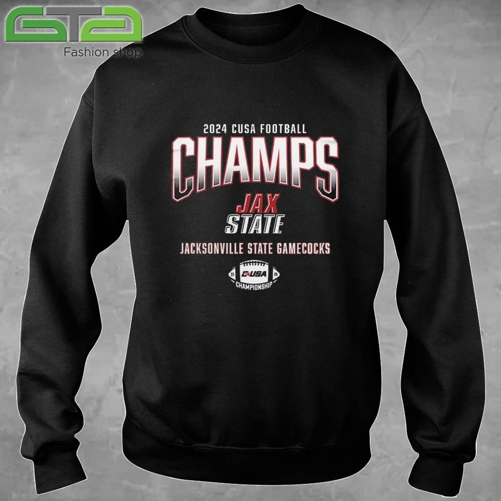 Official Jax State Football 2024 Conference USA Champions T-shirt