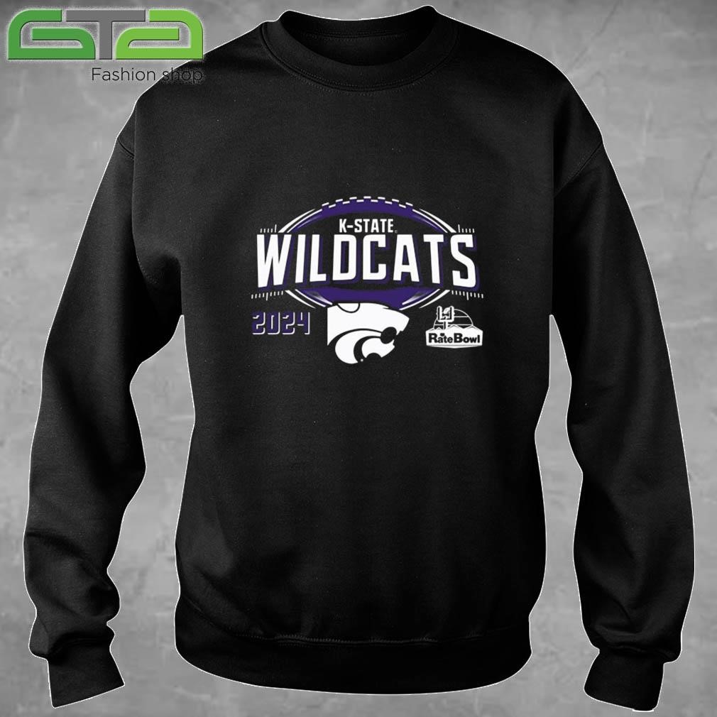 Official K-State Wildcats 2024 Rate Bowl Bound T-shirt