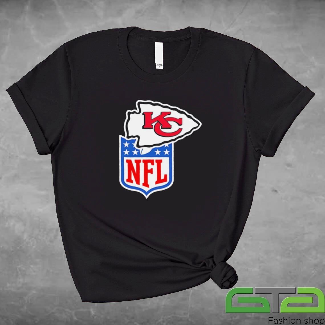 Official Kansas City Chiefs X NFL Logo T-shirt