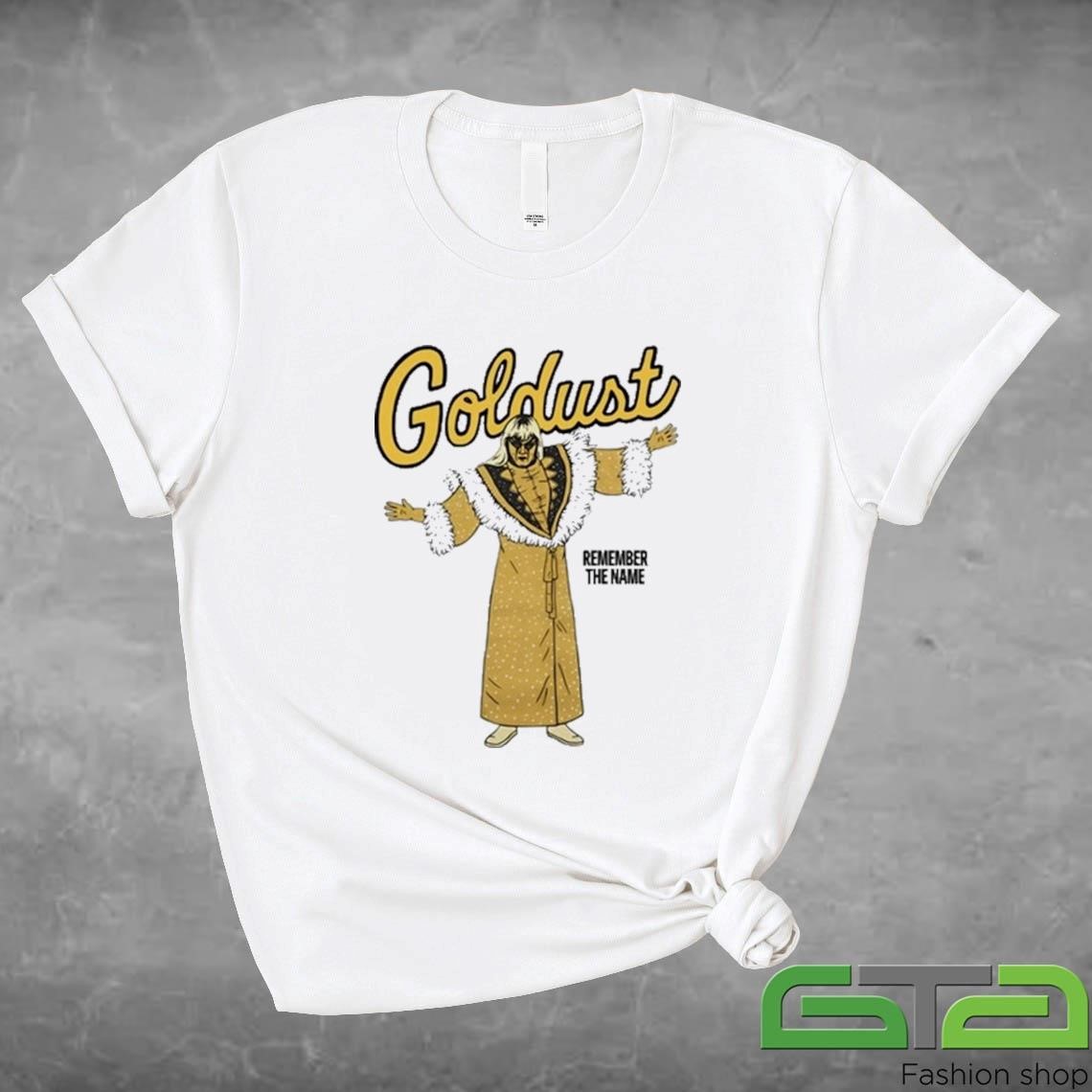 Official Kevin Owens Wearing Goldust Remember The Name T-shirt