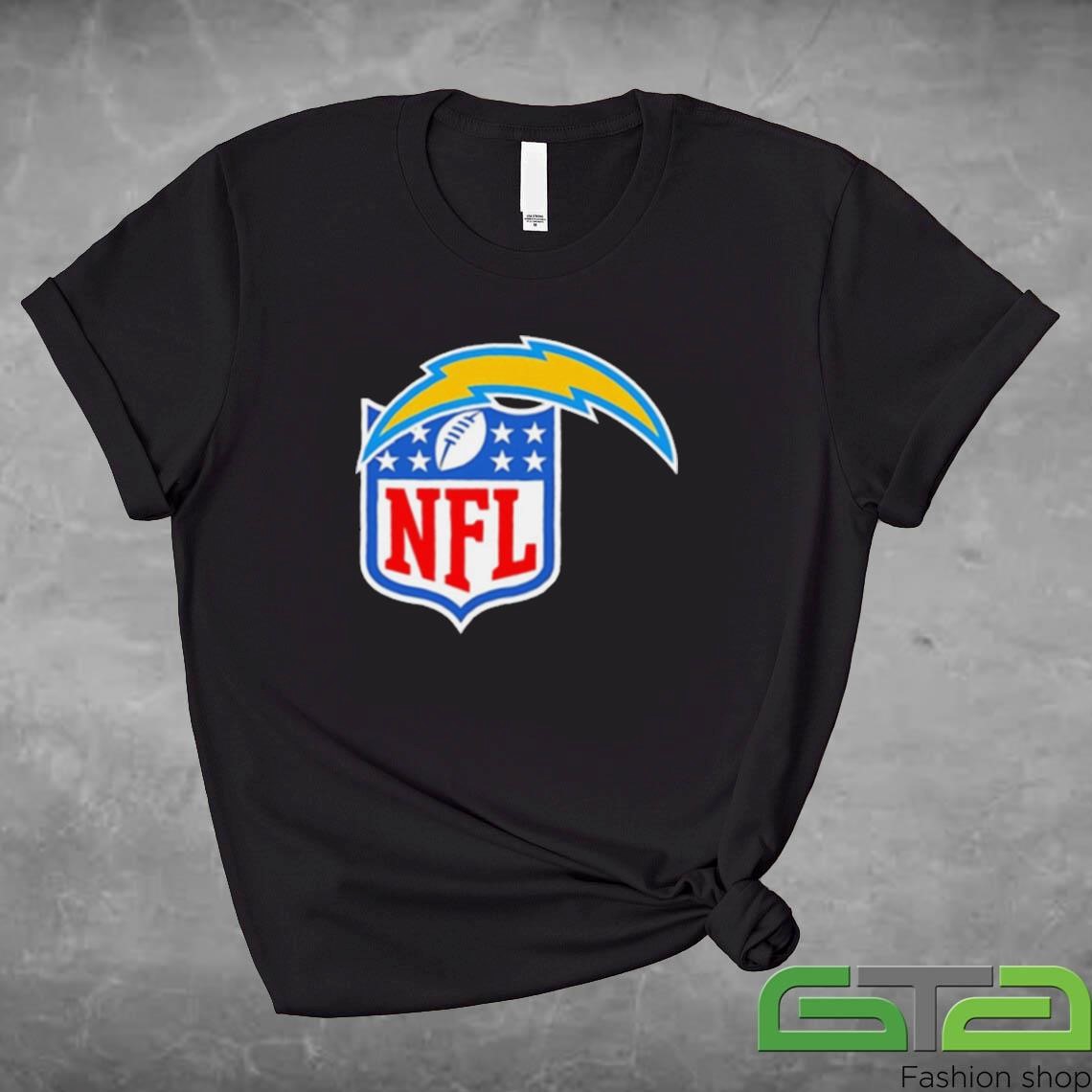 Official Los Angeles Chargers X NFL Logo T-shirt