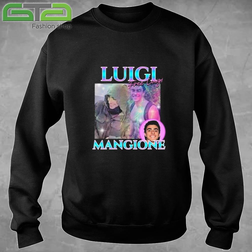 Official Luigi Mangione Free Luigi 2024 T-shirt