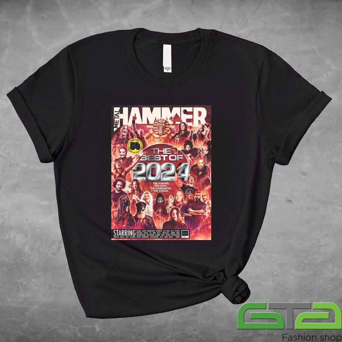 Official Metal Hammer Magazine The Best Of 2024 The Albums The Gigs The Comebacks The Chaos T-shirt