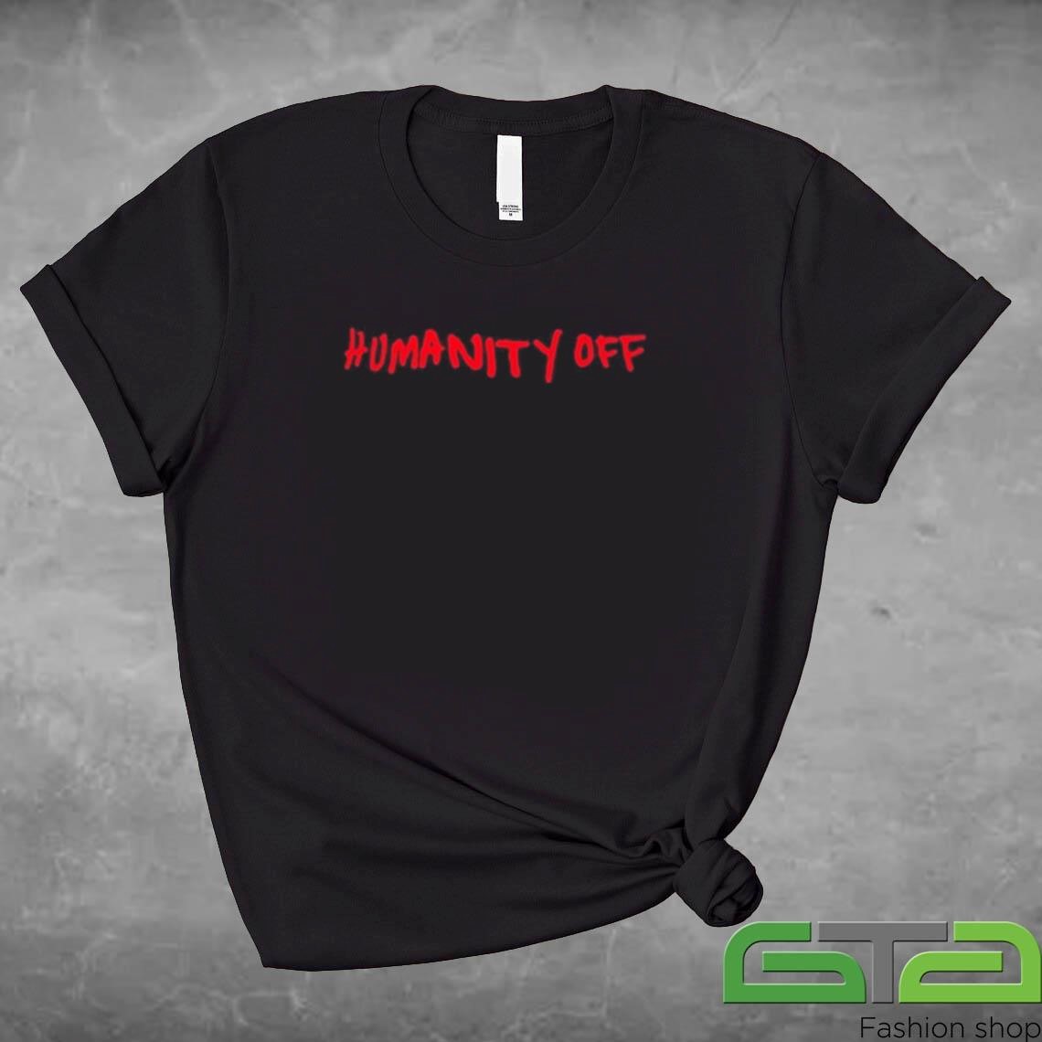 Official Nina Dobrev Humanity Off T-shirt