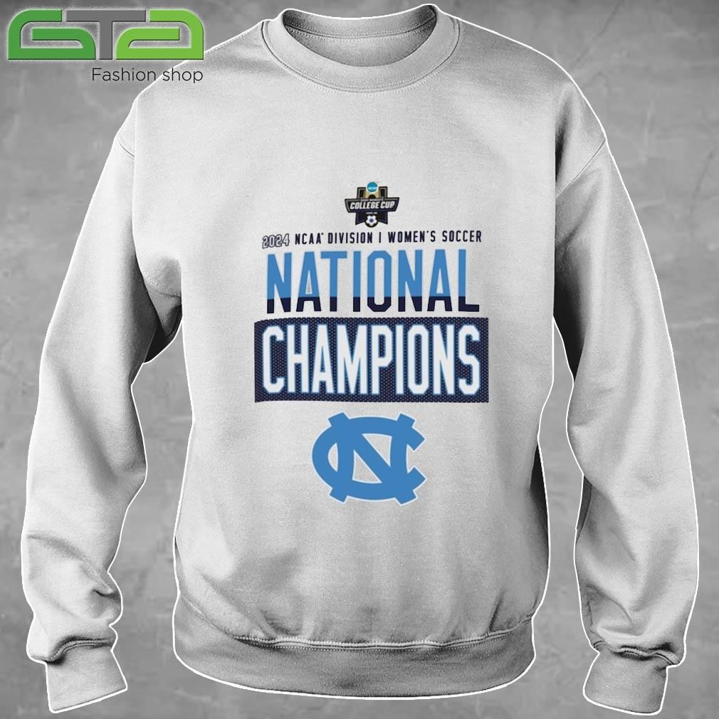 Official North Carolina Tar Heels 2024 NCAA Division I Women's Soccer National Champions Locker Room T-shirt