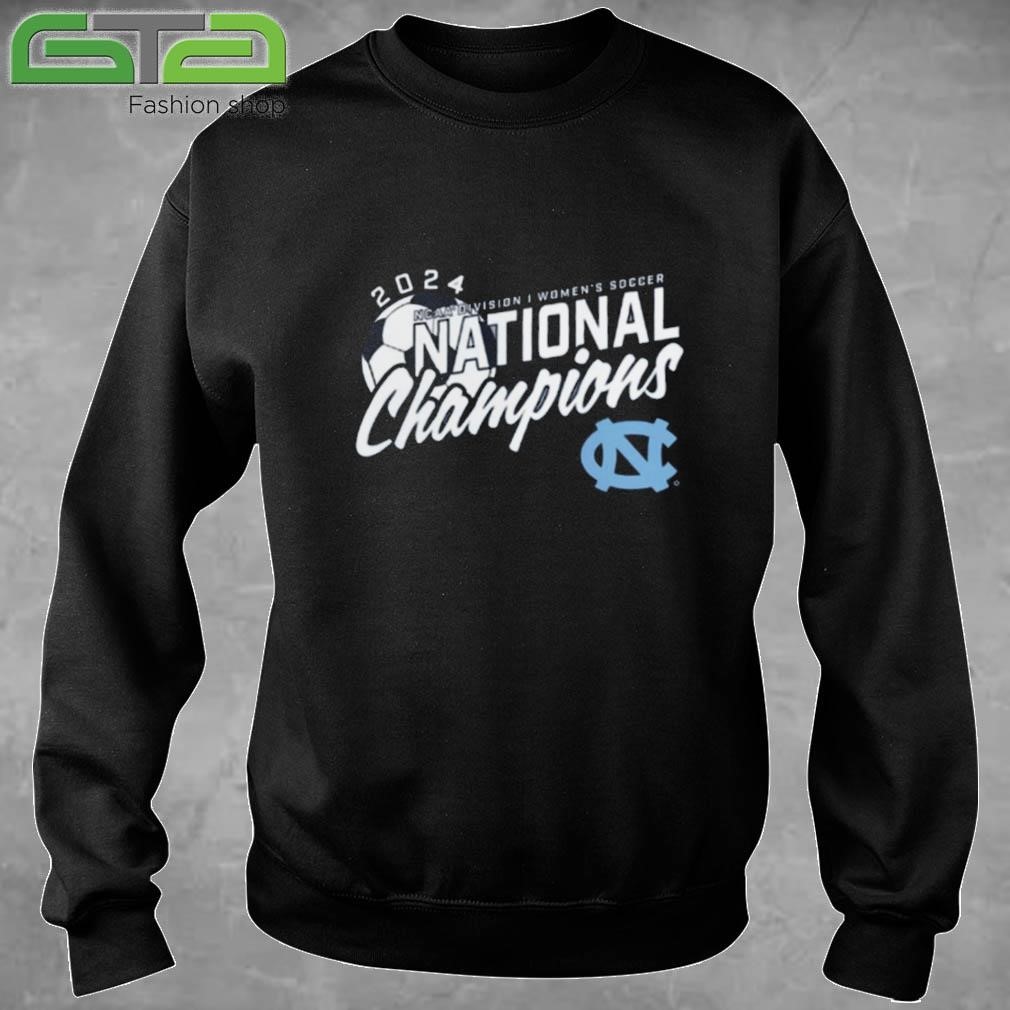 Official North Carolina Tar Heels 2024 Ncaa Women's Soccer National Champions T-shirt