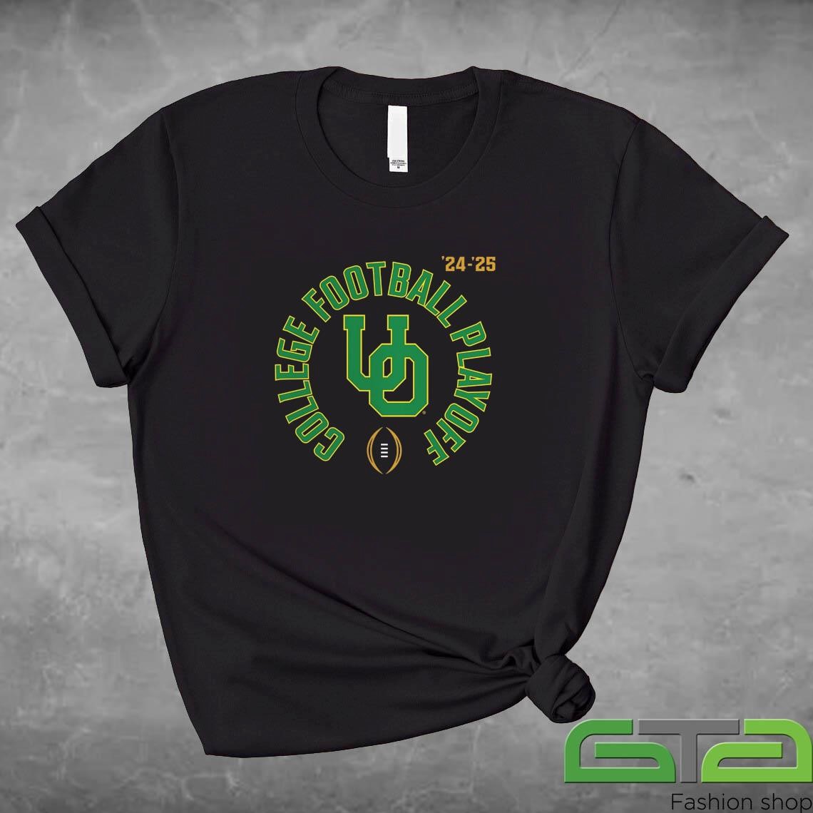 Official Oregon Ducks 2024 College Football Playoff T-shirt