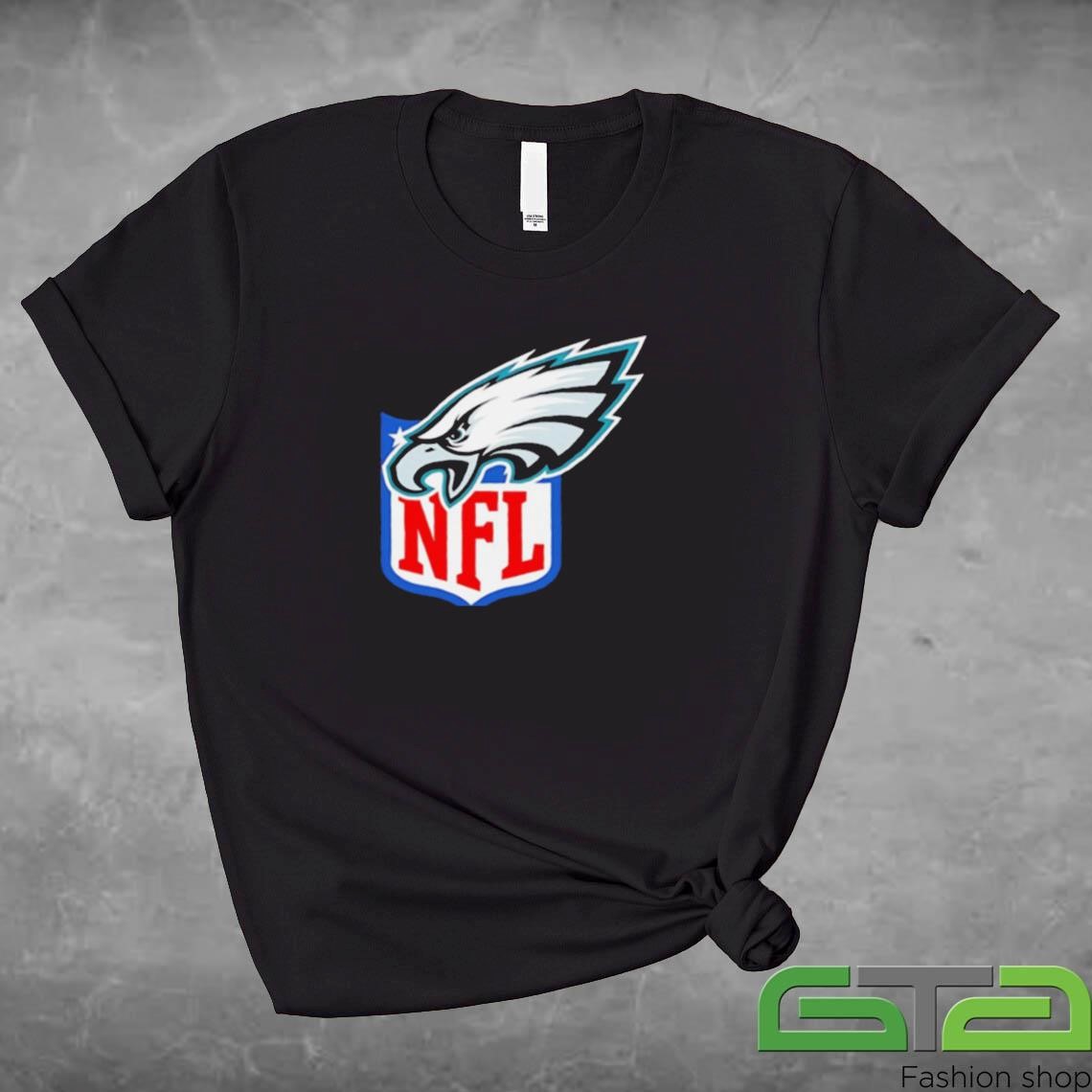 Official Philadelphia Eagles X NFL Logo T-shirt