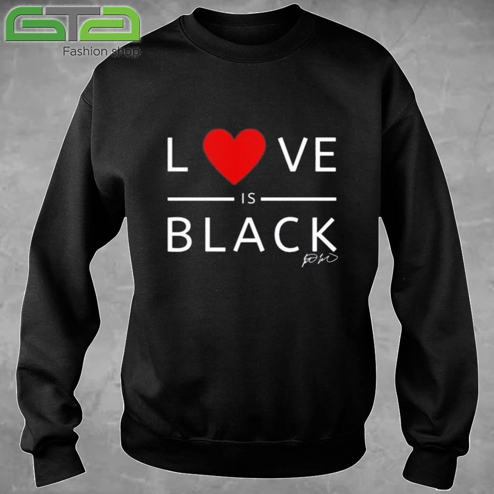 Official Rashad Mooreman Love Is Black T-shirt