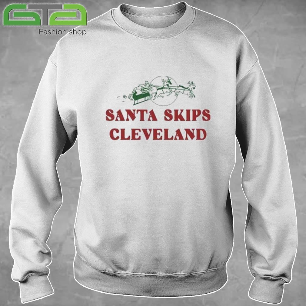 Official Santa Skips Cleveland T-shirt