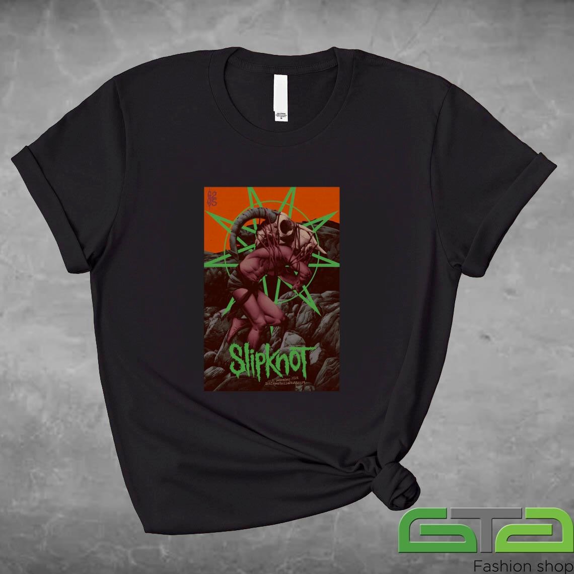 Official Slipknot 8 December 2024 Schleyerhalle Stuttgart Event T-shirt