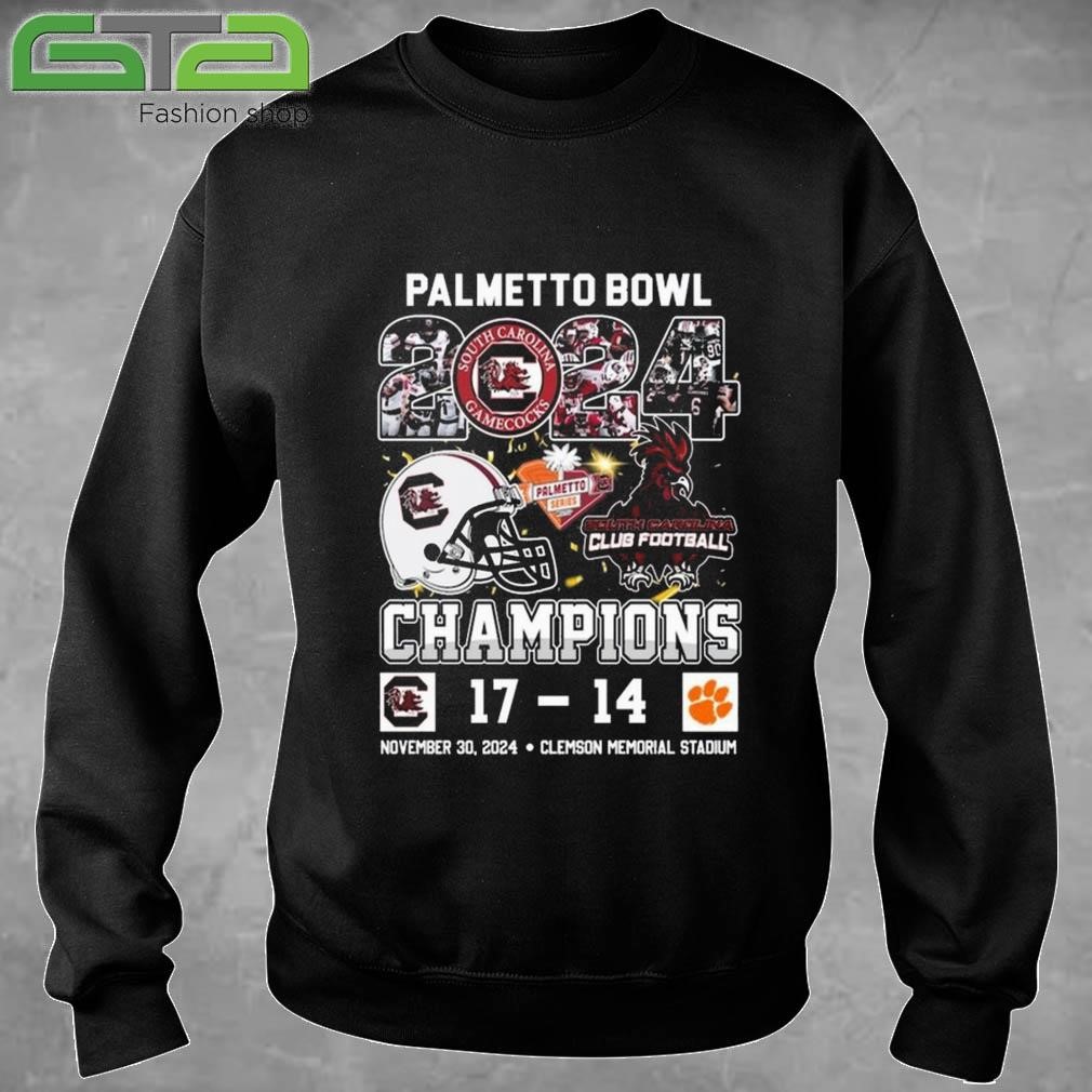 Official South Carolina Gamecocks Palmetto Bowl 2024 Champions T-shirt