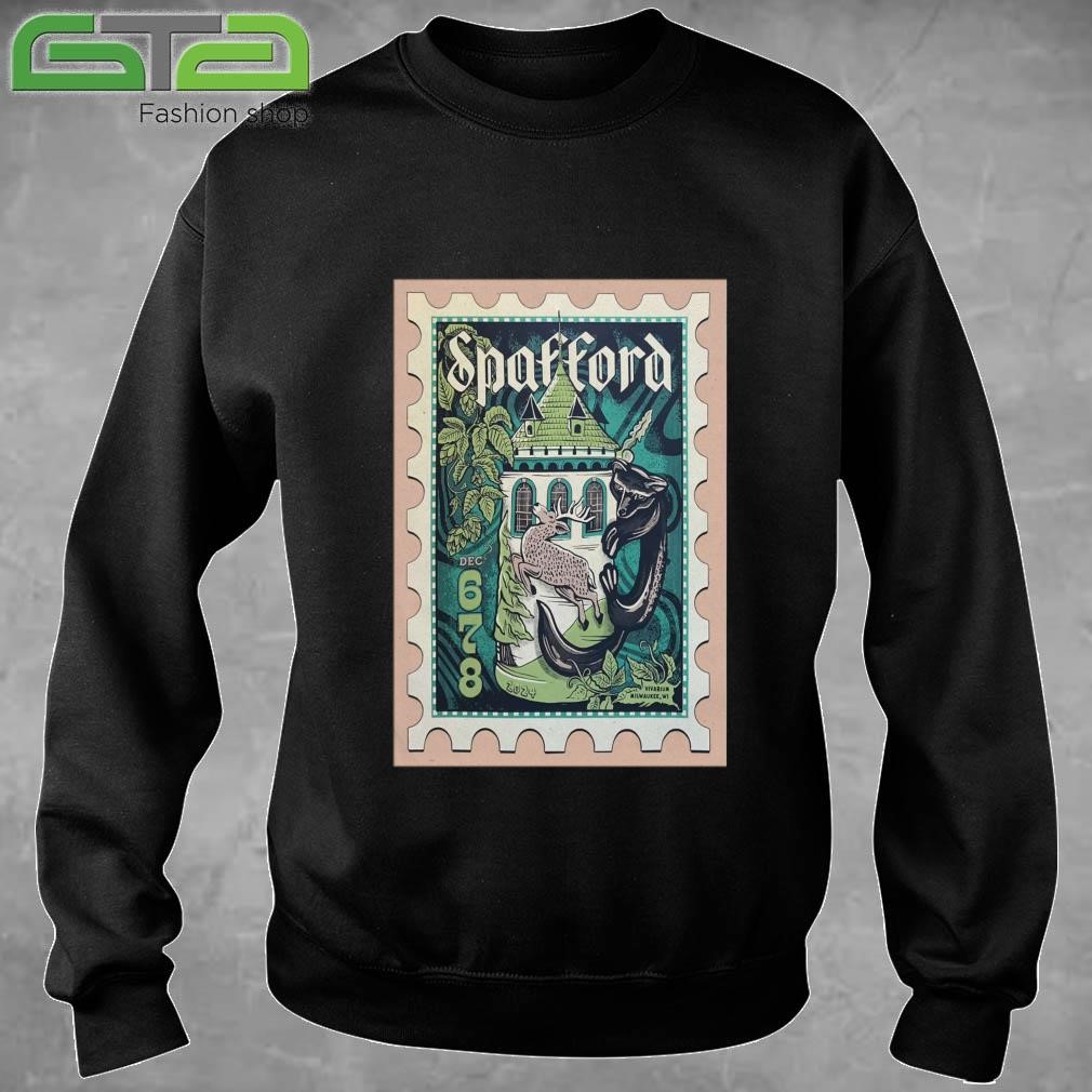 Official Spafford At Vivarium In Milwaukee WI On Dec 6-8 2024 Tour T-shirt