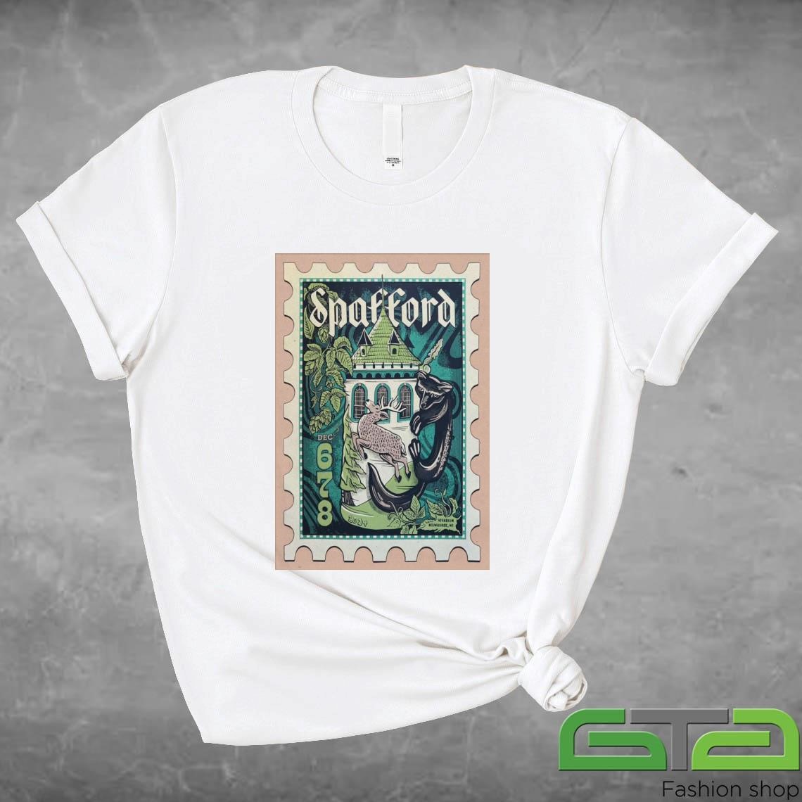 Official Spafford Milwaukee WI Dec 6-8 2024 T-shirt