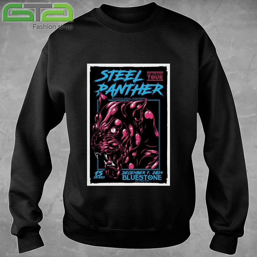 Official Steel Panther Dec 7 2024 Columbus OH T-shirt