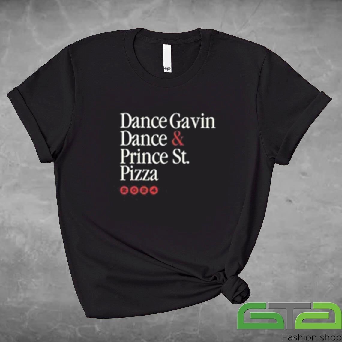 Official Strawberry Revenge Dance Gavin Dance & Prince St Pizza T-shirt