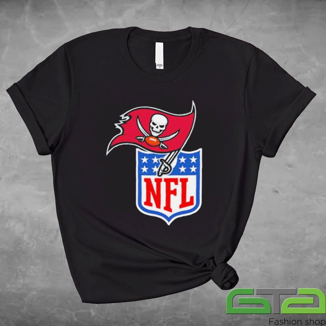 Official Tampa Bay Buccaneers X NFL Logo T-shirt