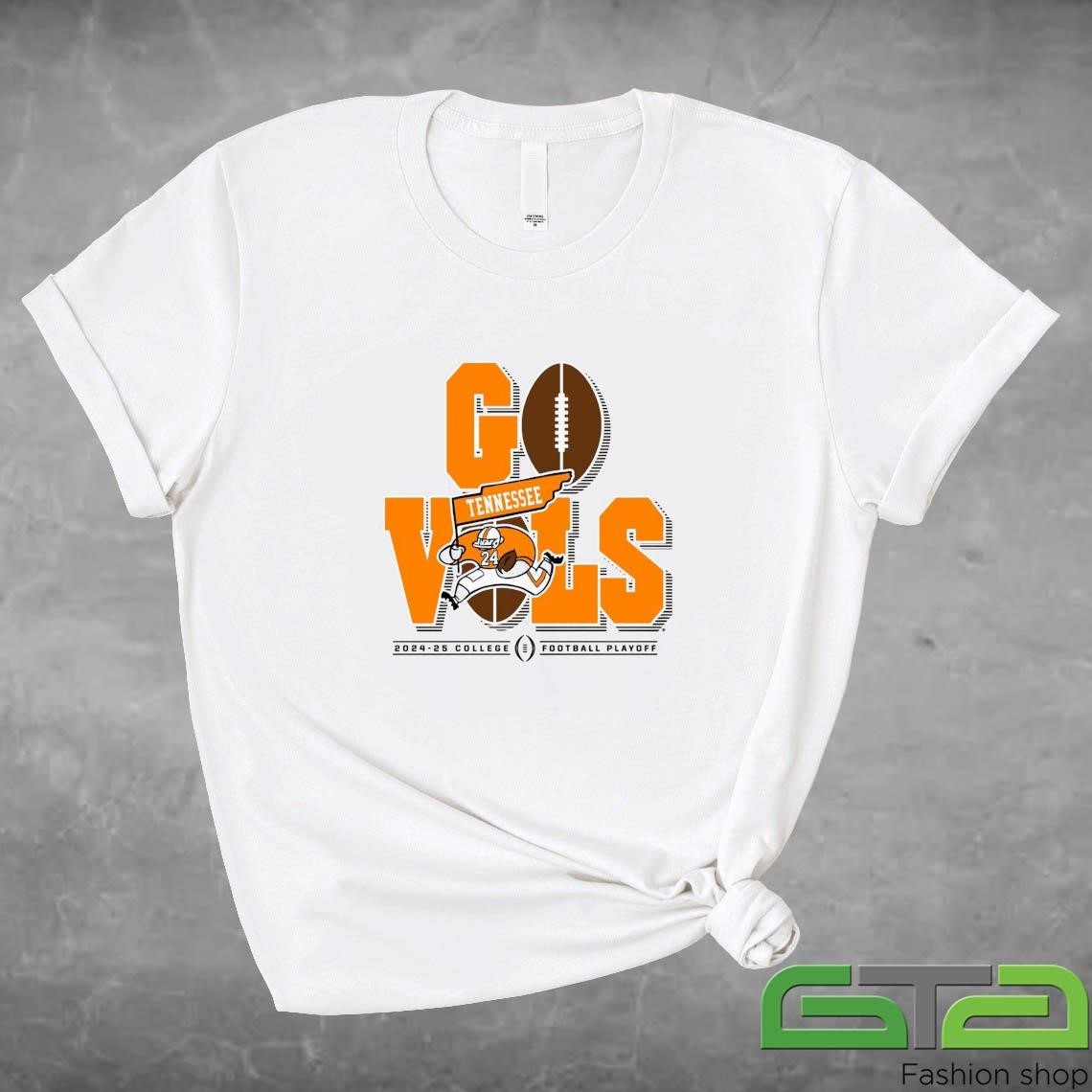 Official Tennessee Vols CFP Go Vols 2024-25 T-shirt