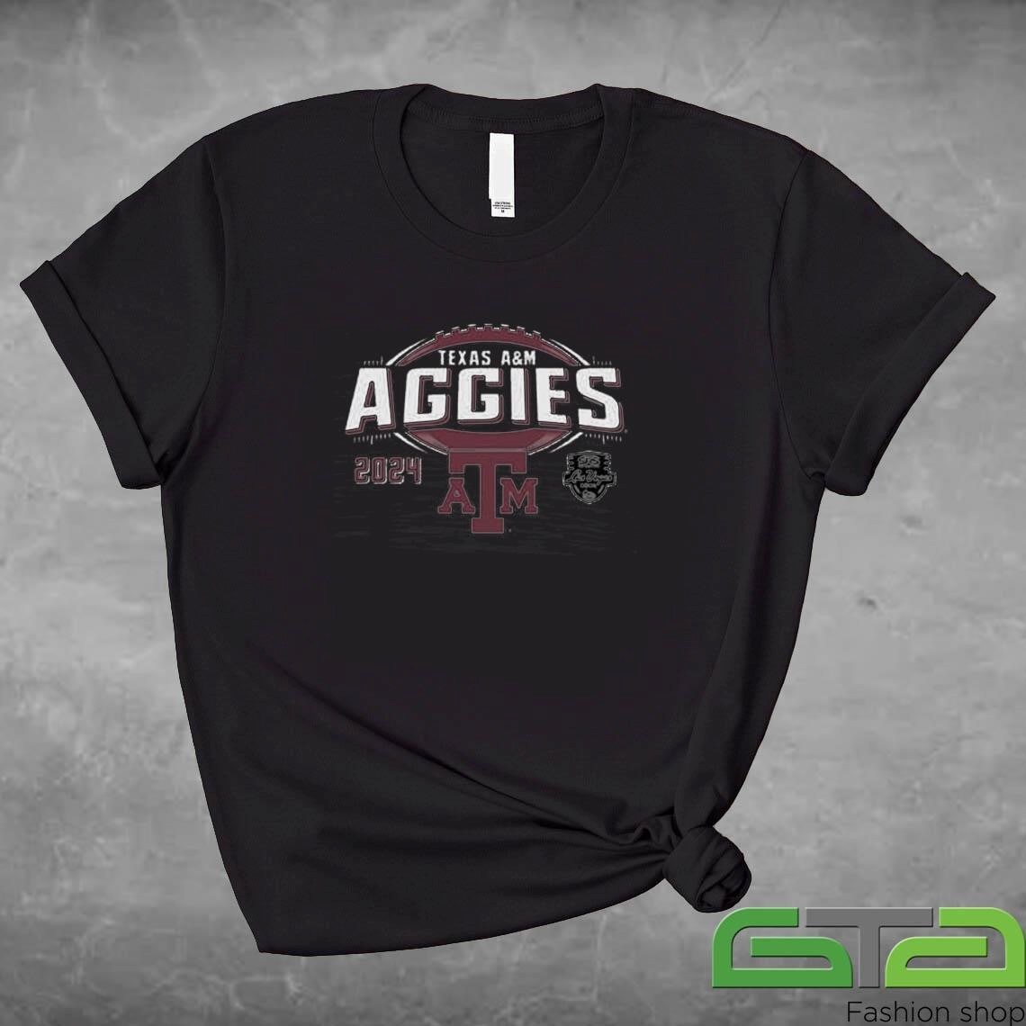 Official Texas A&M Aggies 2024 Las Vegas Bowl T-shirt