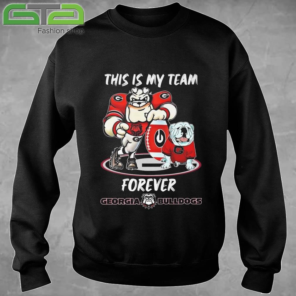 Official This Is My Team Forever Georgia Bulldogs Mascot 2024 T-shirt