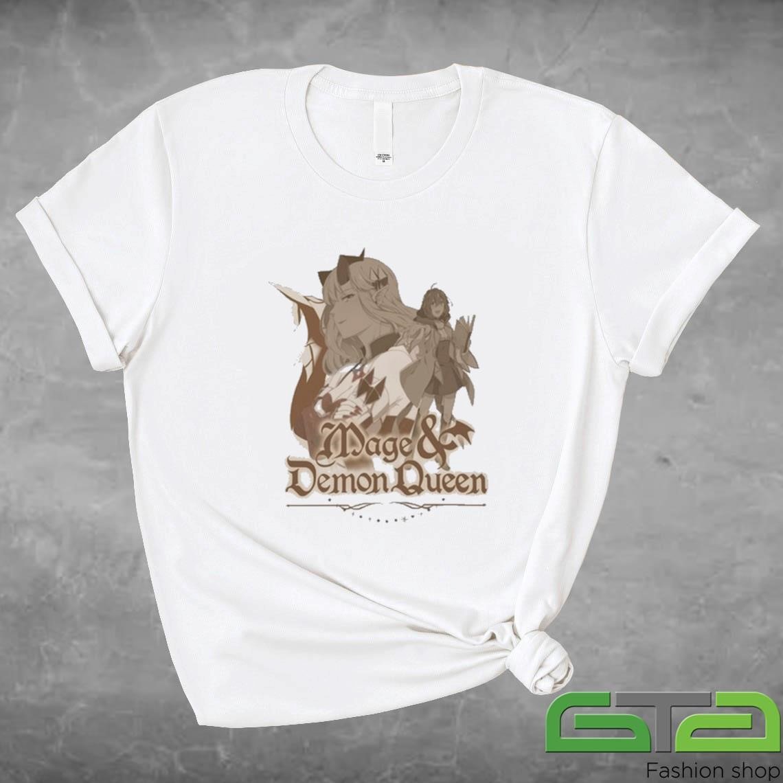 Official Webtoon Mage & Demon Queen T-shirt