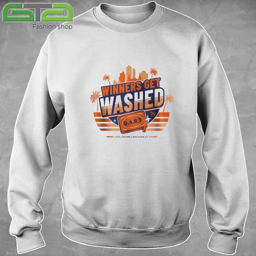 Official Winners Get Washed Bowl Edition San Diego CA 2024 T-shirt