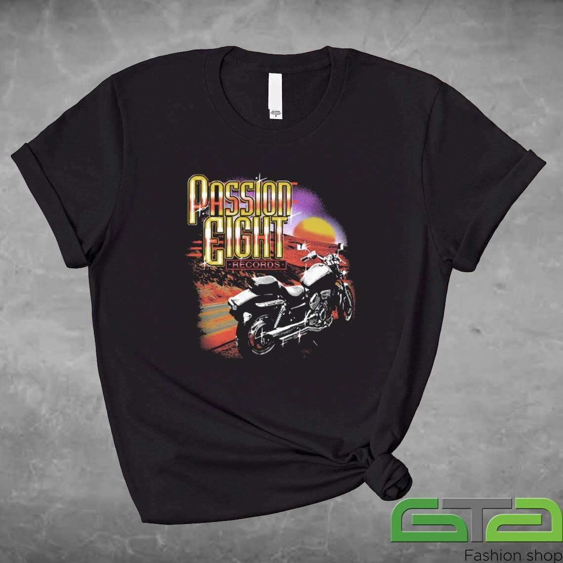 Passion Eight Records - Shallow Truths - Motorcycle Shirt