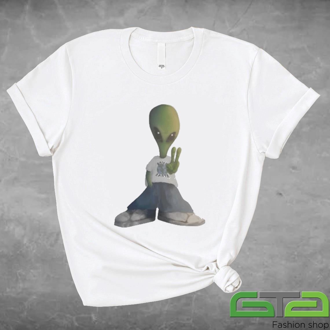 Save Earth Alien Shirt