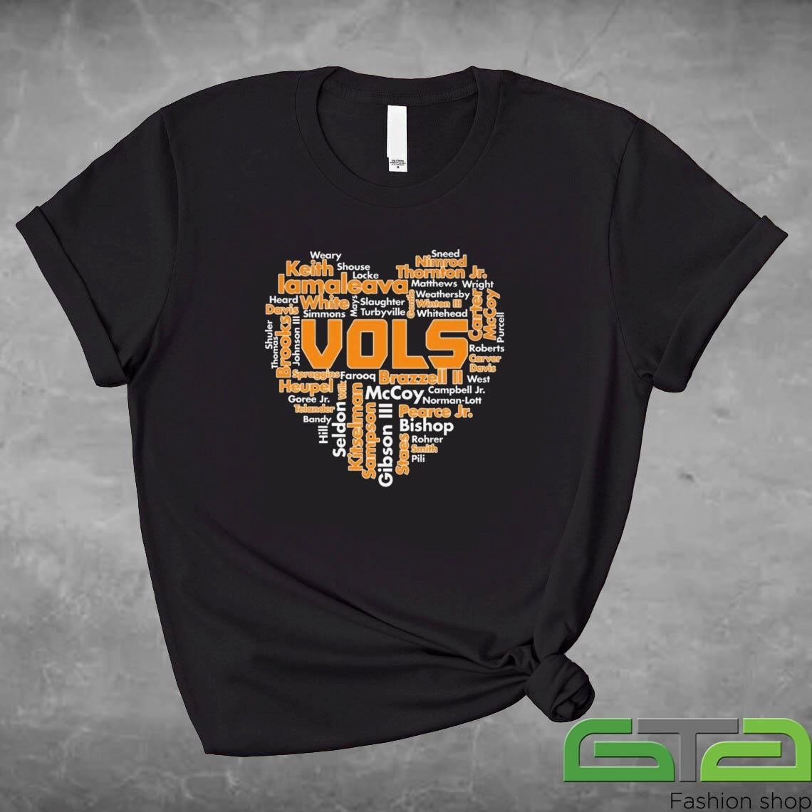 Tennessee Volunteers Love For Fan 2024 Shirt