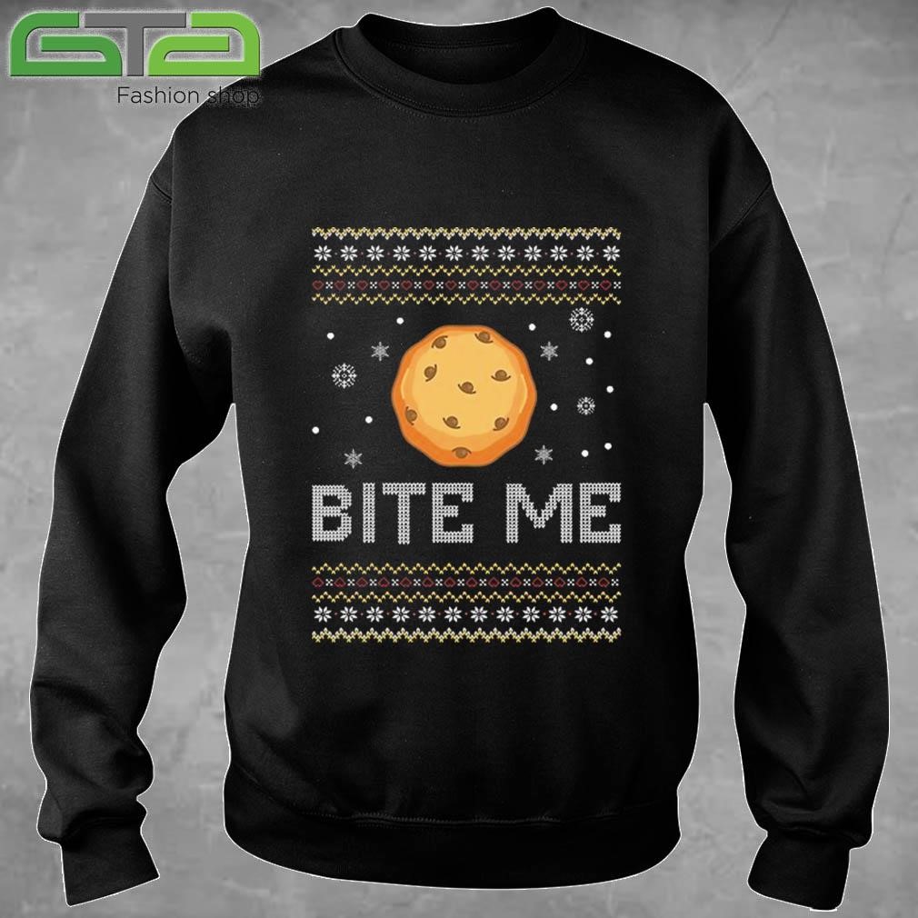 Ugly Christmas 2024 Bite Me Classic Sweatshirt